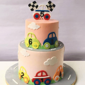 Car Themed Cake for kids 2kg blackforest