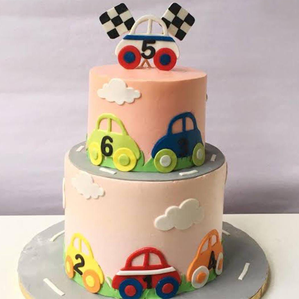 Car Themed Cake for kids 2kg blackforest