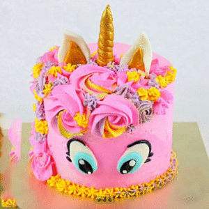 Pink Unicorn Chocolate Cake 1kg
