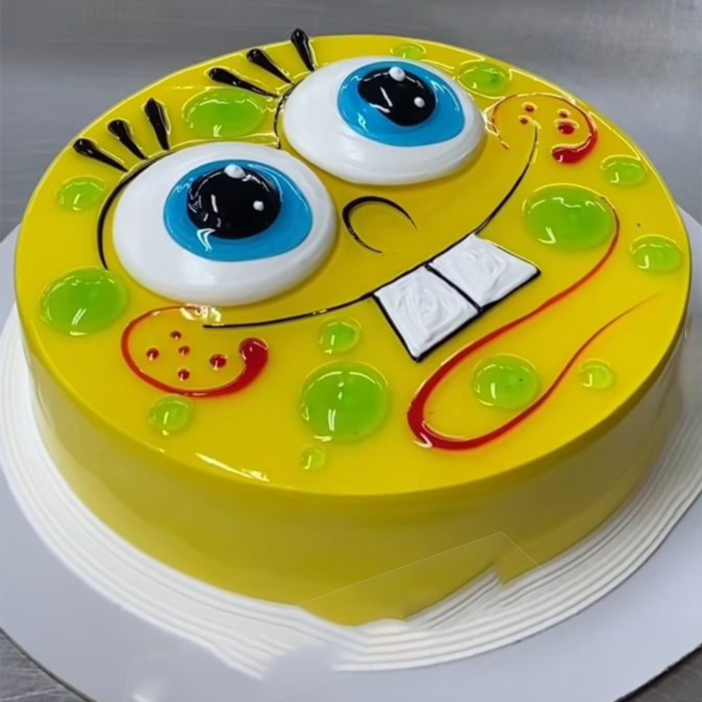 Pineapple Bliss Face Decor Cake 1kg