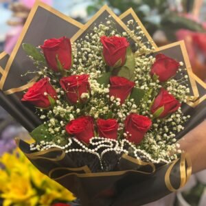 Joyful Red Rose Gift Ensemble