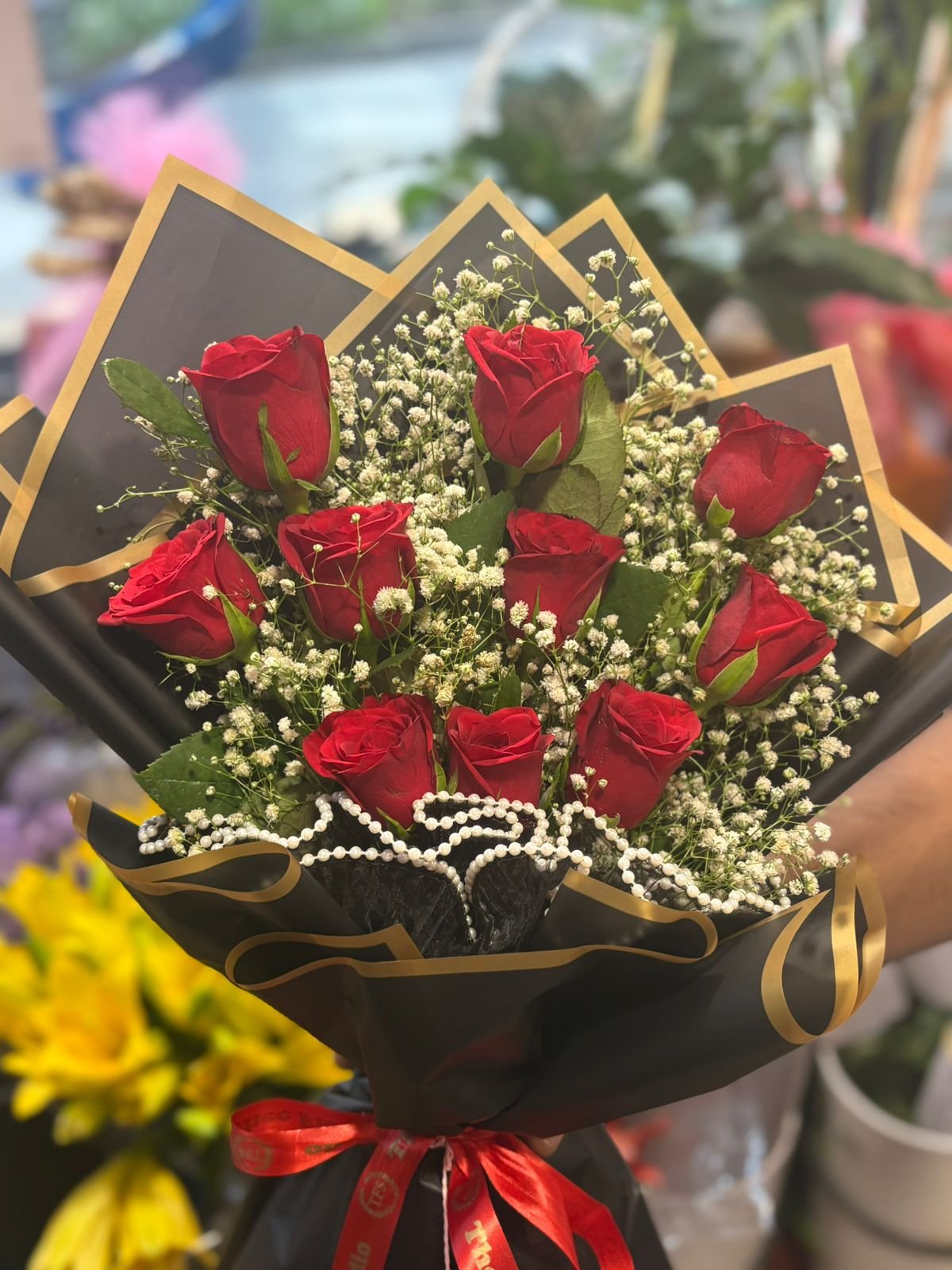 Joyful Red Rose Gift Ensemble