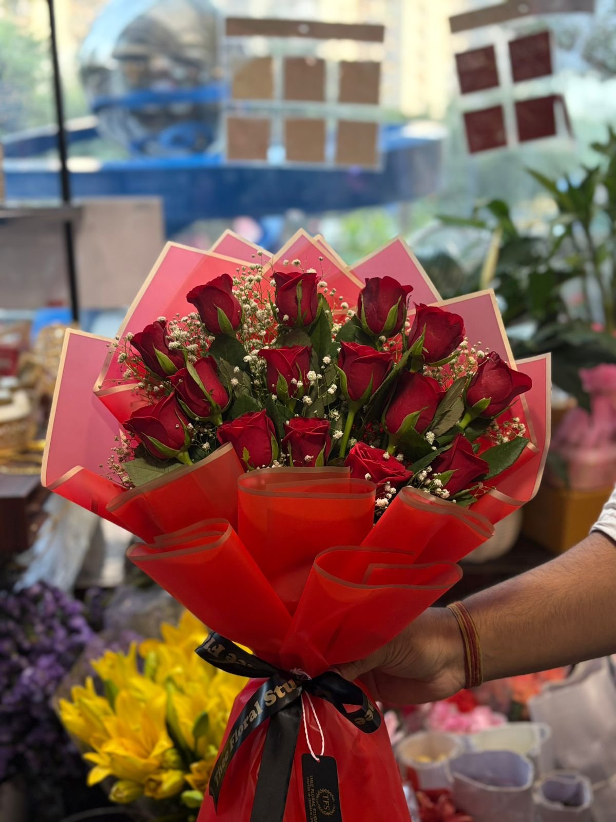 Love Forever Red Rose Bouquet