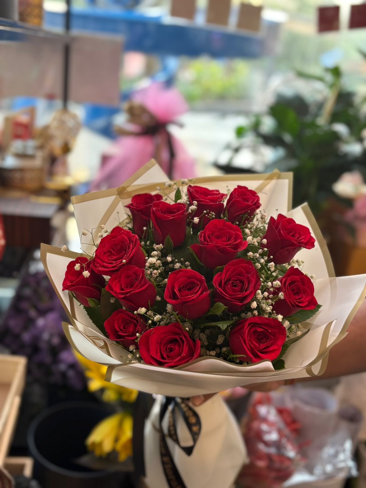 Captivating Red Roses Bouquet