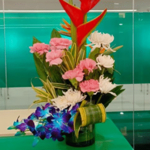 The Floral Table Pot Arrangement
