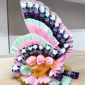 The Floral Chocolate Bouquet | Dairy Milk Bouquet