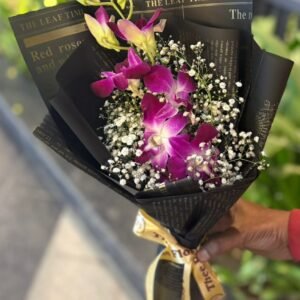 Beautiful Purple Orchid Bliss