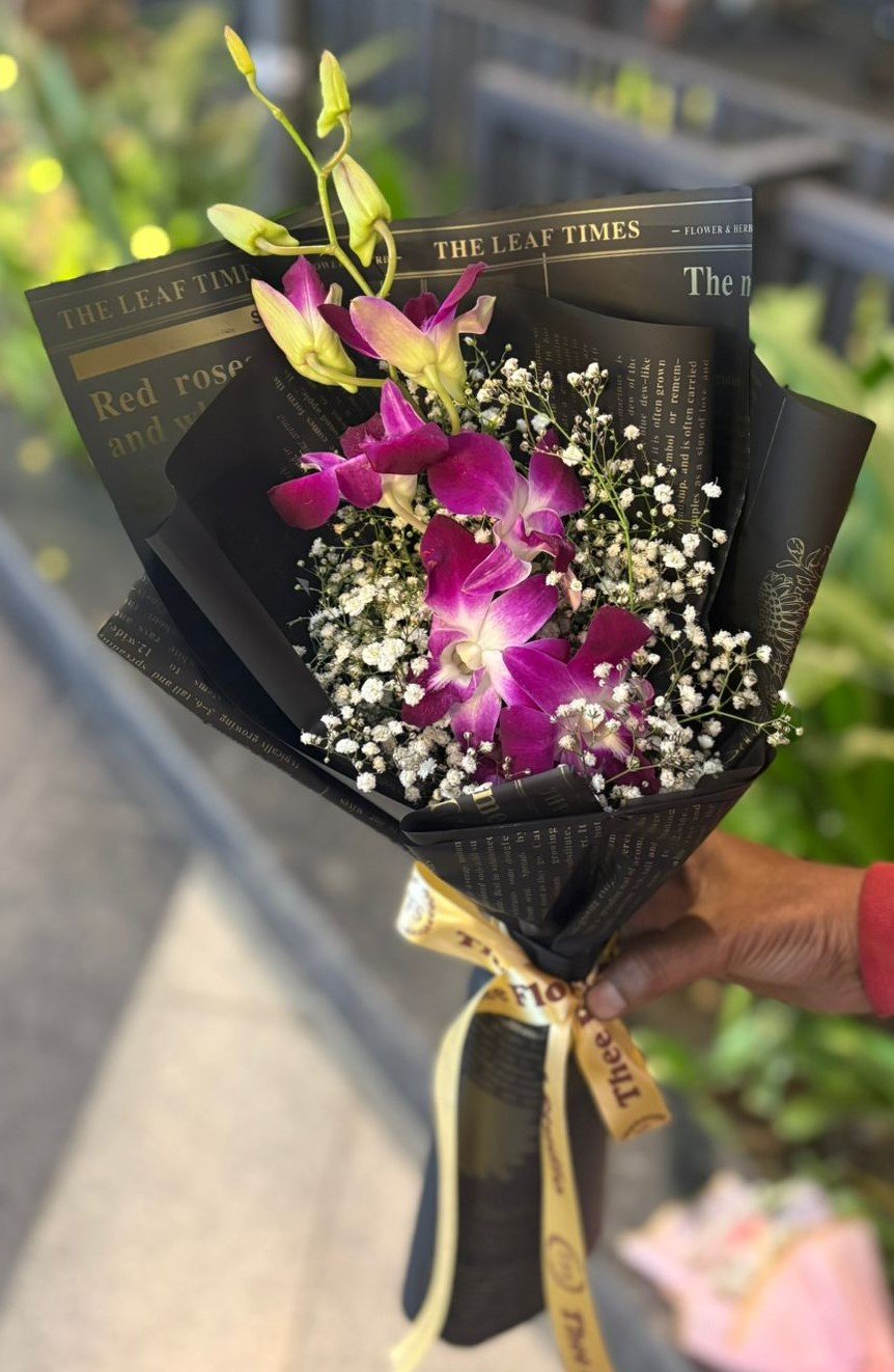 Beautiful Purple Orchid Bliss