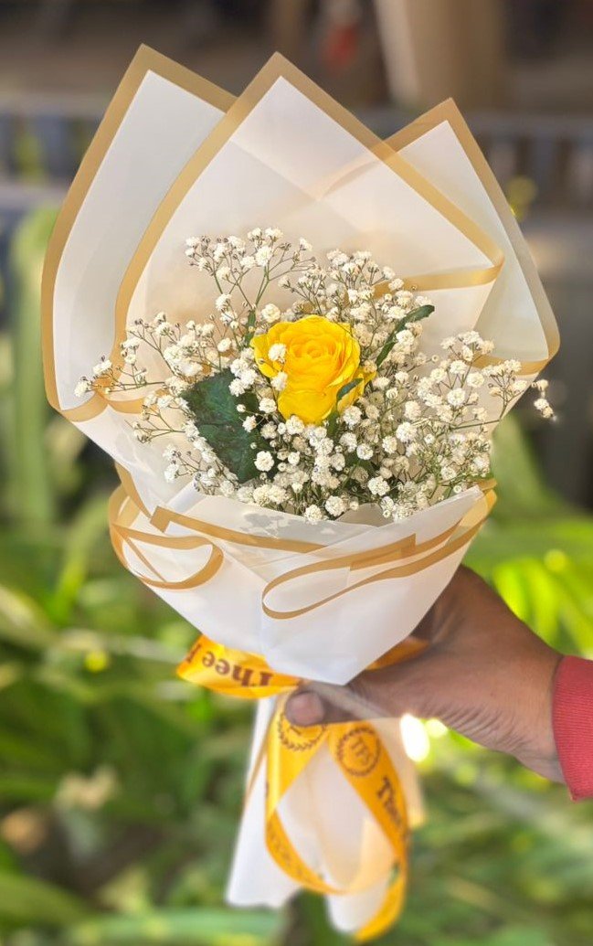 Beautiful Yellow Rose Bliss